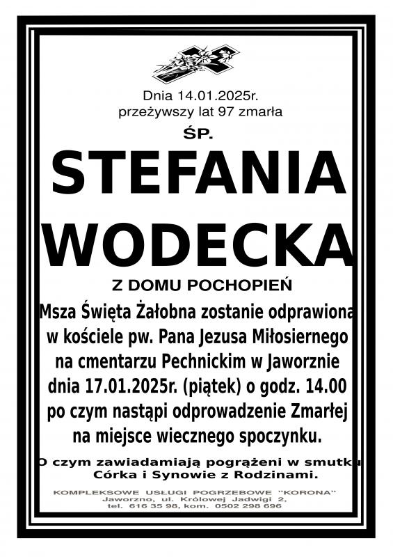 STEFANIA WODECKA