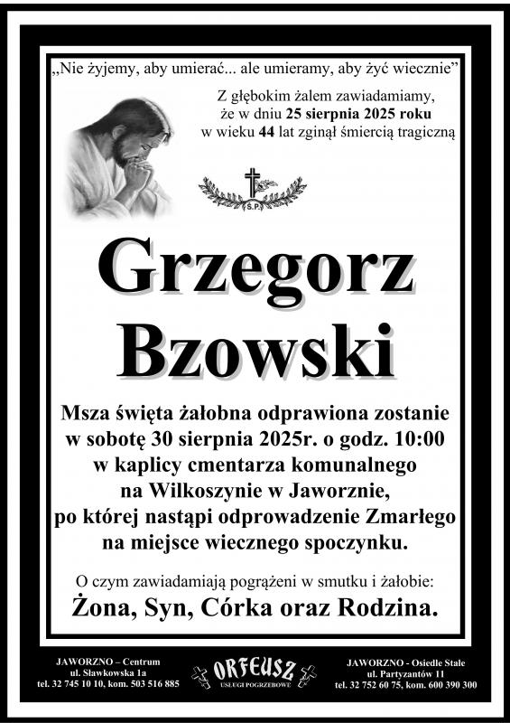 GRZEGORZ BZOWSKI