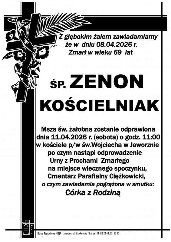 ZENON KOŚCIELNIAK