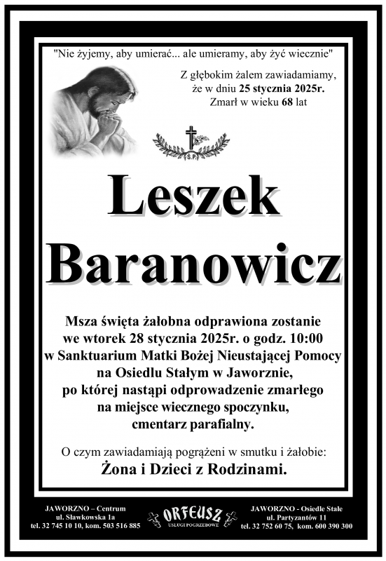 LESZEK BARANOWICZ