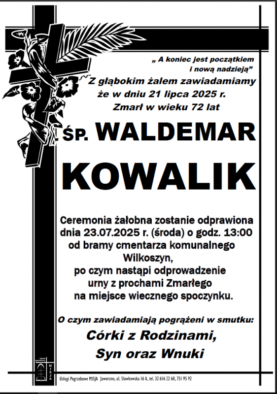 WALDEMAR KOWALIK