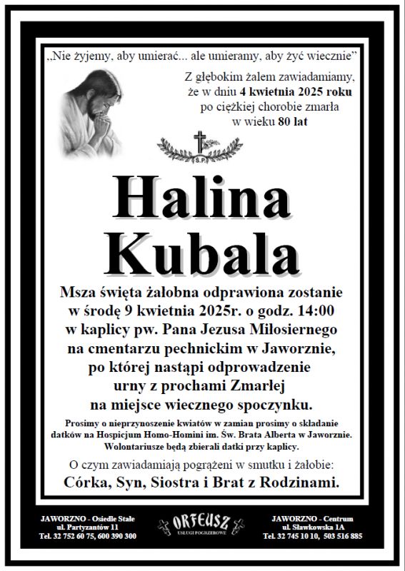 HALINA KUBALA