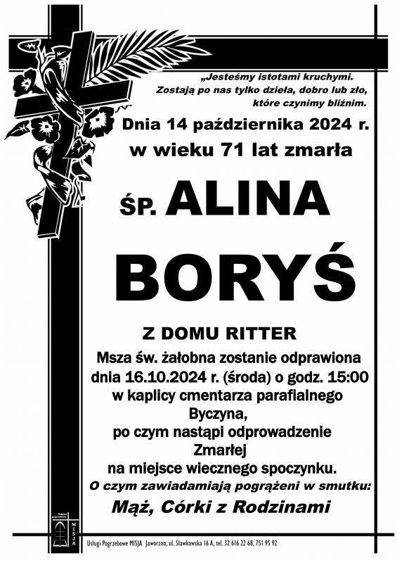 ALINA BORYŚ