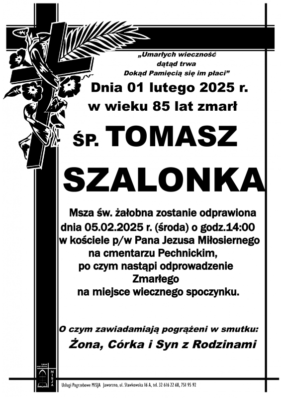 TOMASZ SZALONKA