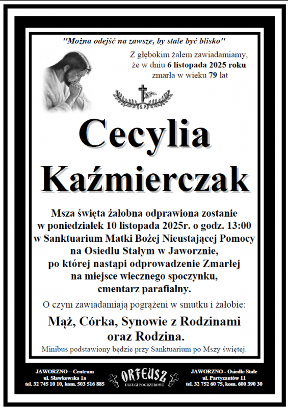 CECYLIA KAŹMIERCZAK