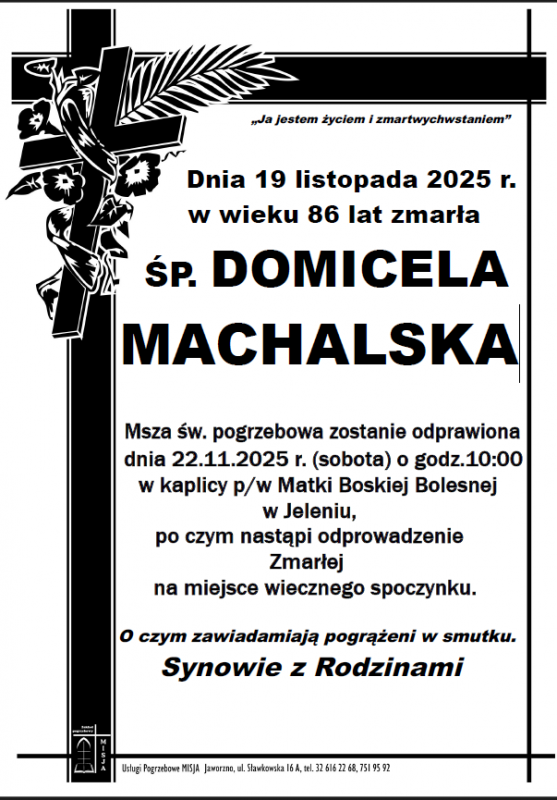 DOMICELA MACHALSKA