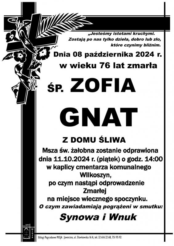 ZOFIA GNAT