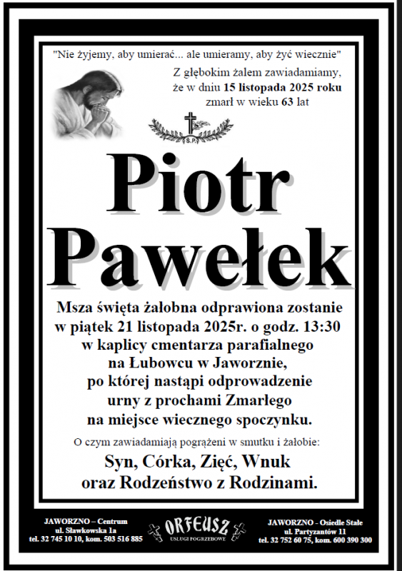 PIOTR PAWEŁEK