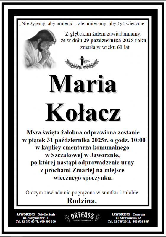 MARIA KOŁACZ