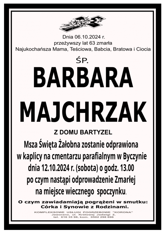 BARBARA MAJCHRZAK