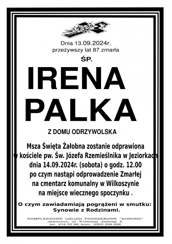IRENA PALKA