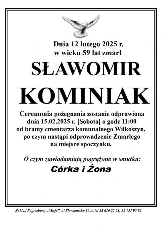 SŁAWOMIR KOMINIAK