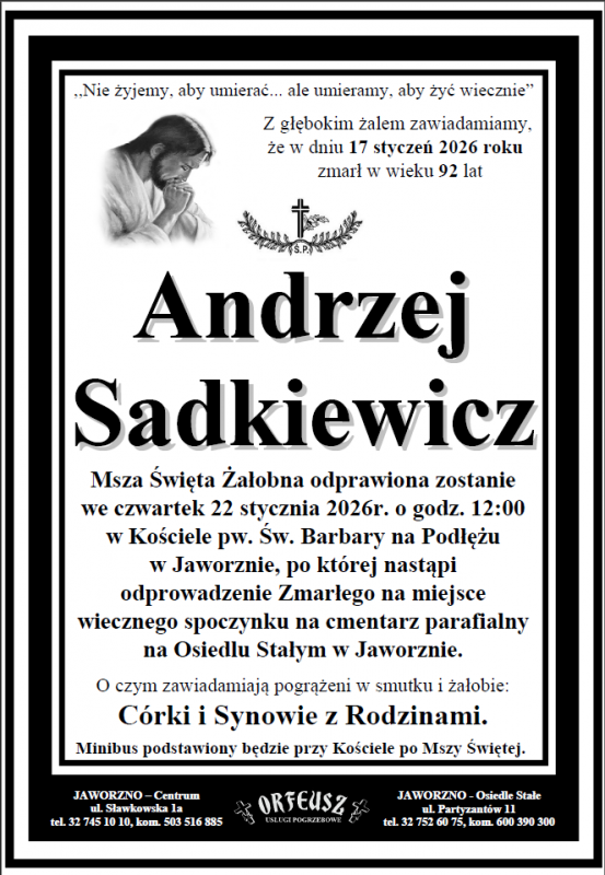 ANDRZEJ SADKIEWICZ