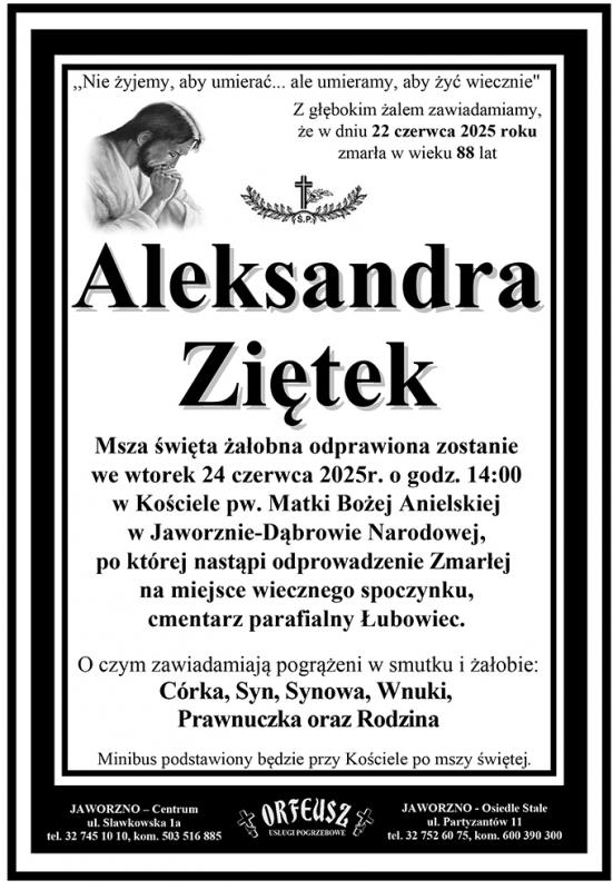 ALEKSANDRA ZIĘTEK