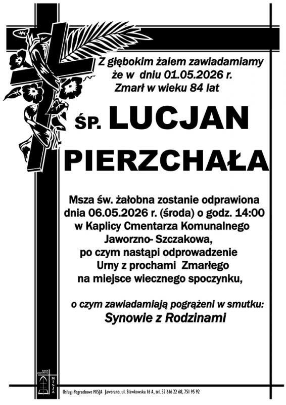 LUCJAN PIERZCHAŁA
