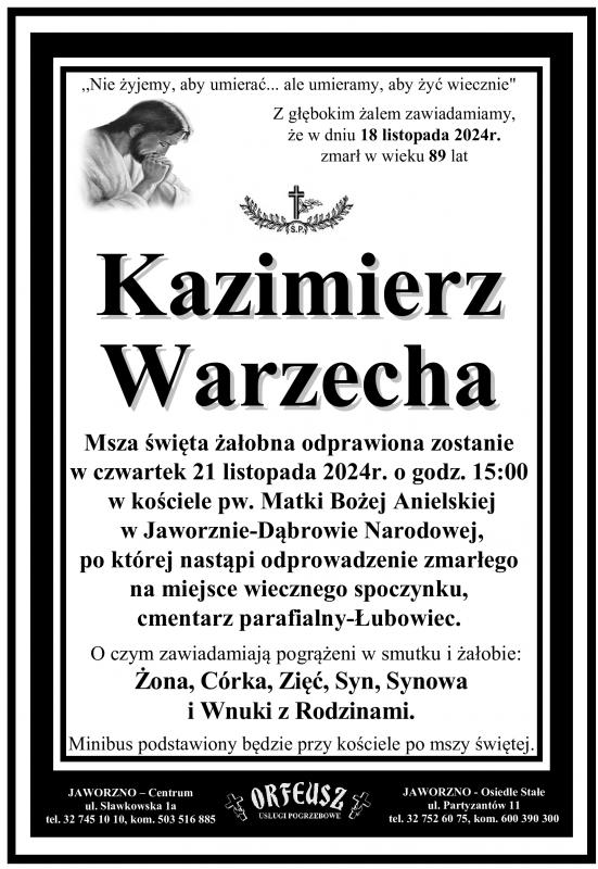 KAZIMIERZ WARZECHA