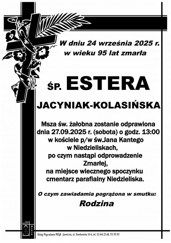 ESTERA JACYNIAK-KOLASIŃSKA