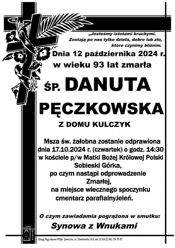 DANUTA PĘCZKOWSKA