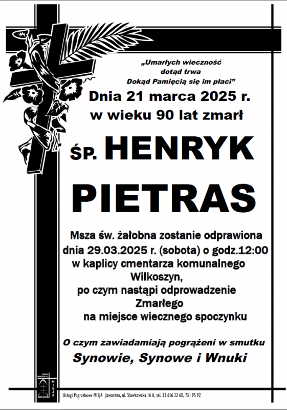 HENRYK PIETRAS