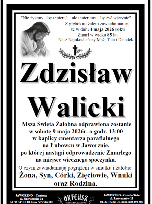 ZDZISŁAW WALICKI