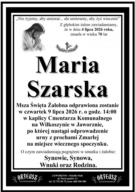 SZARSKA MARIA