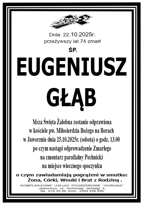 EUGENIUSZ GŁĄB