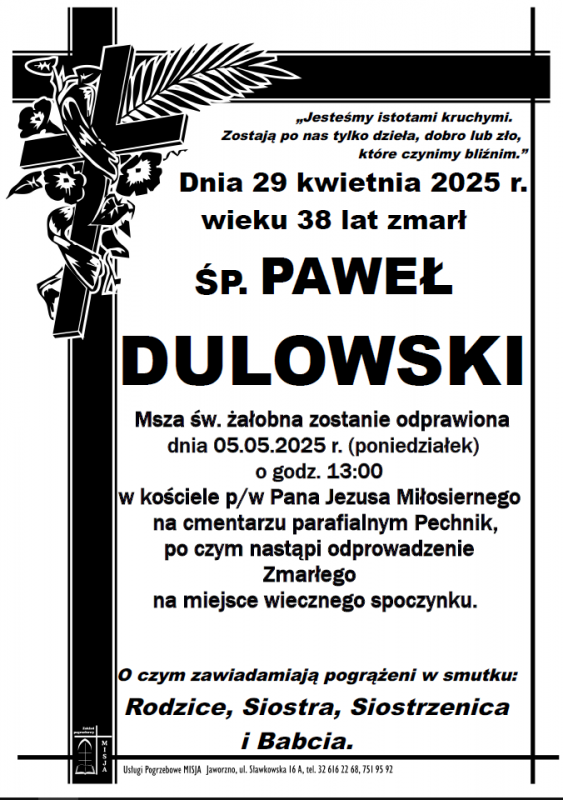 PAWEŁ DULOWSKI