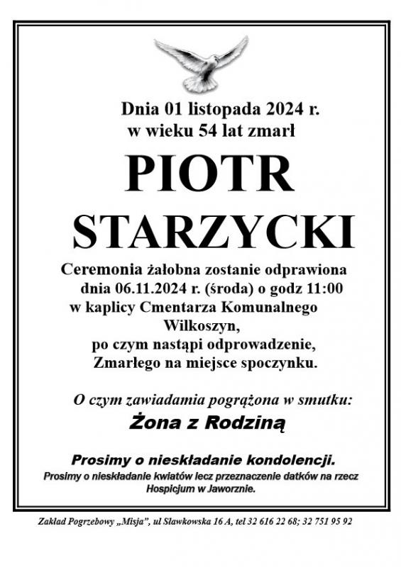 PIOTR STARZYCKI
