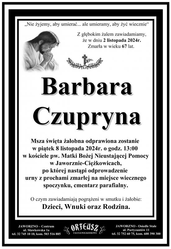 BARBARA CZUPRYNA
