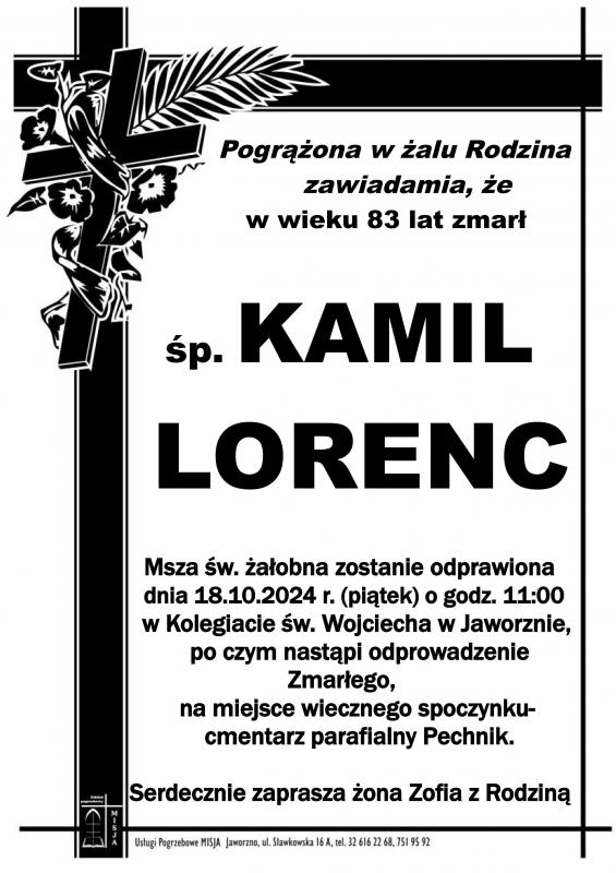 KAMIL LORENC