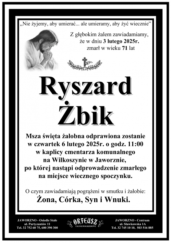 RYSZARD ŻBIK