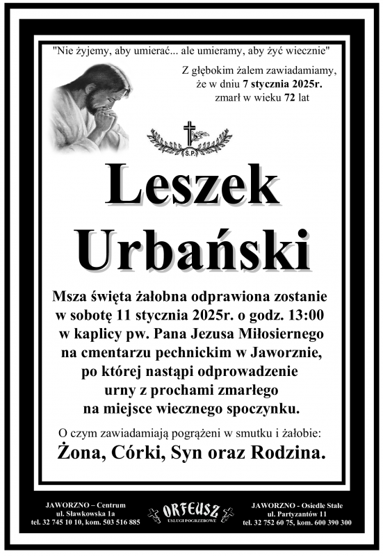 LESZEK URBAŃSKI