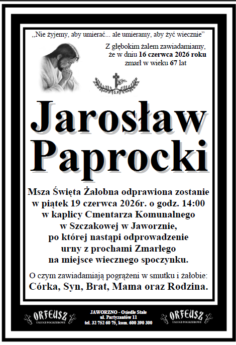 JAROSŁAW PAPROCKI