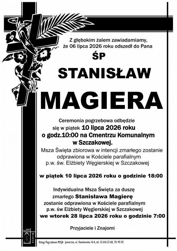 STANISŁAW MAGIERA