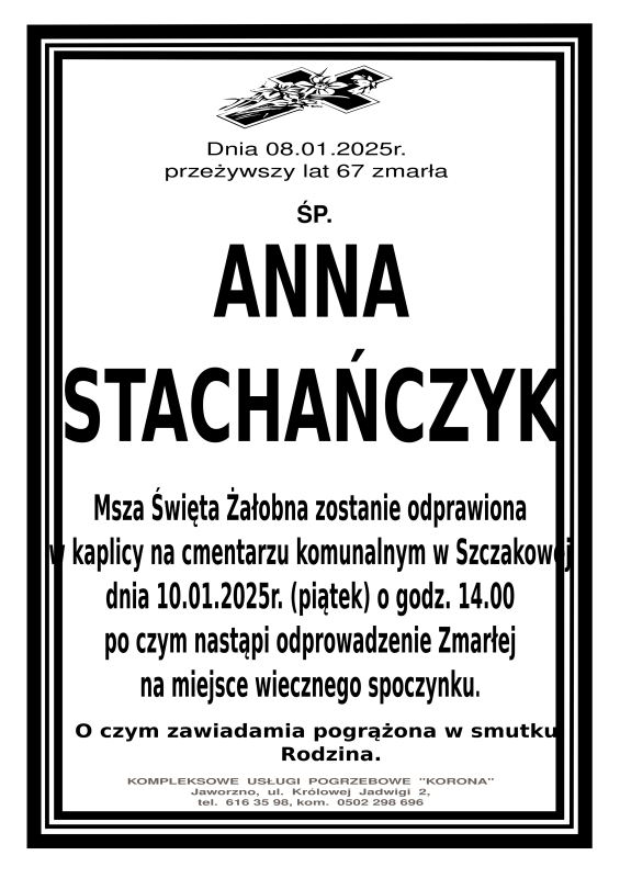ANNA STACHAŃCZYK