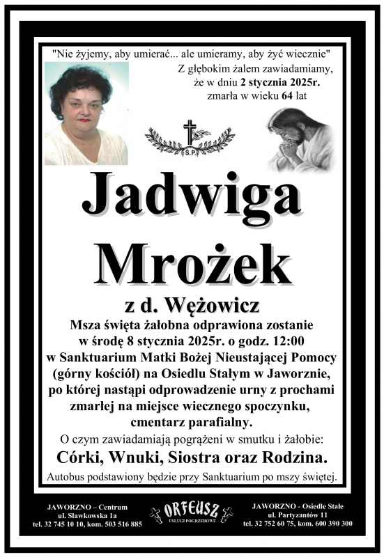 JADWIGA MROŻEK