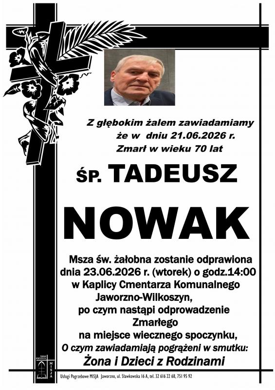 TADEUSZ NOWAK