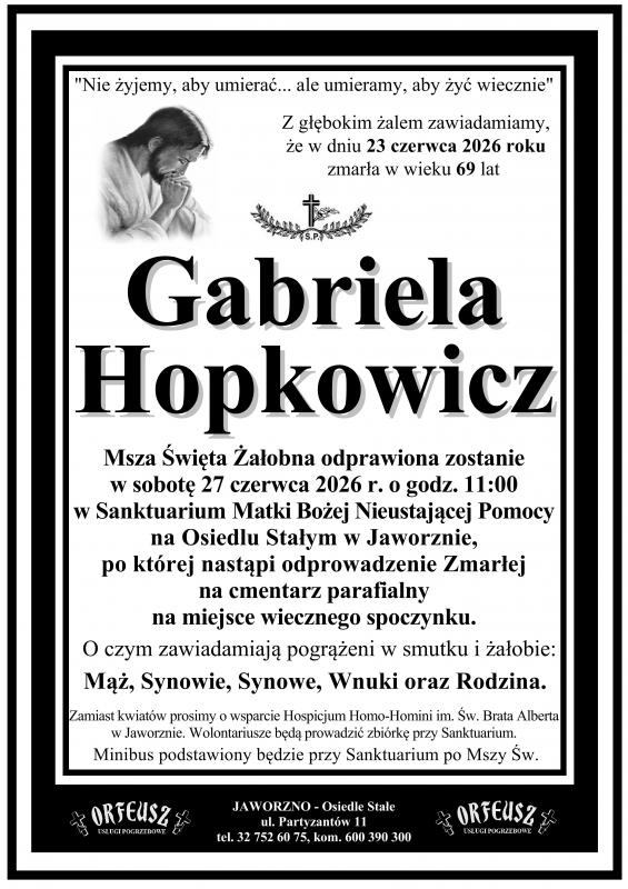 GABRIELA HOPKOWICZ