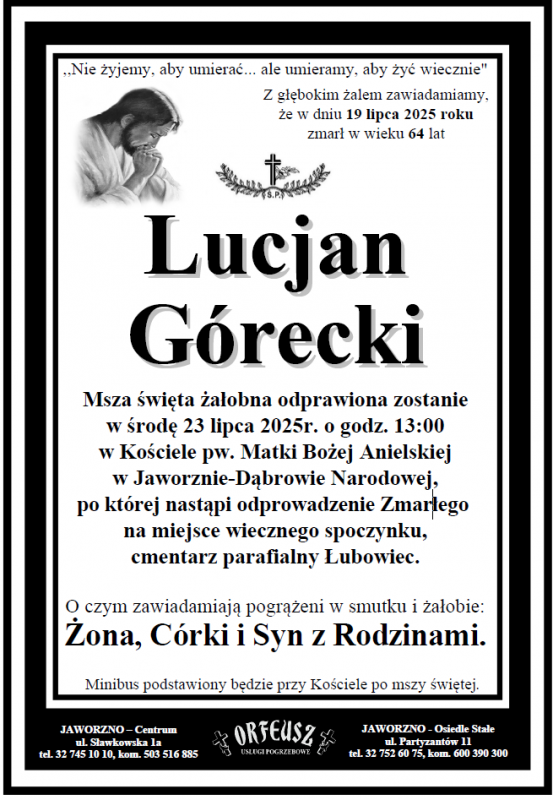 LUCJAN GÓRECKI
