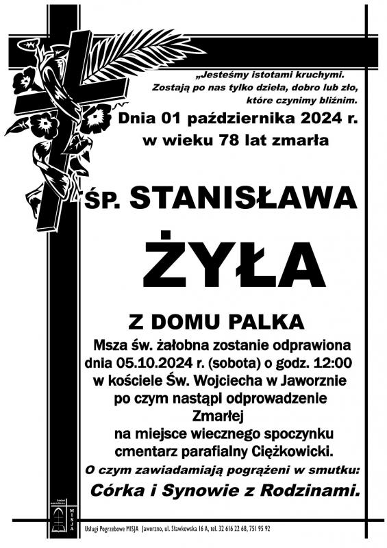 STANISŁAWA ŻYŁA