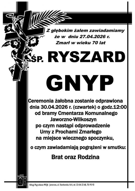 RYSZARD GNYP