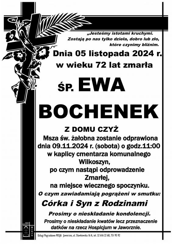 EWA BOCHENEK Z DOMU CZYŻ