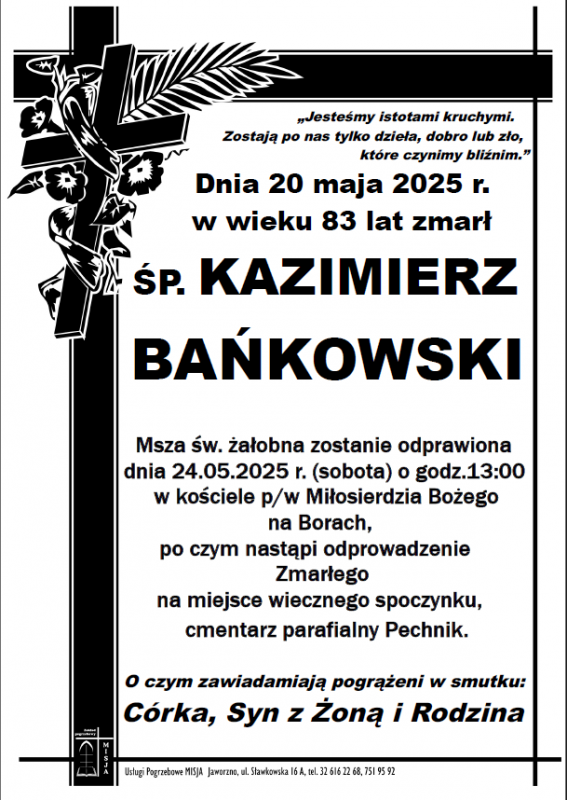KAZIMIERZ BAŃKOWSKI