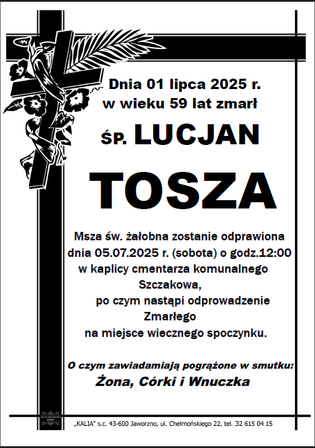 LUCJAN TOSZA