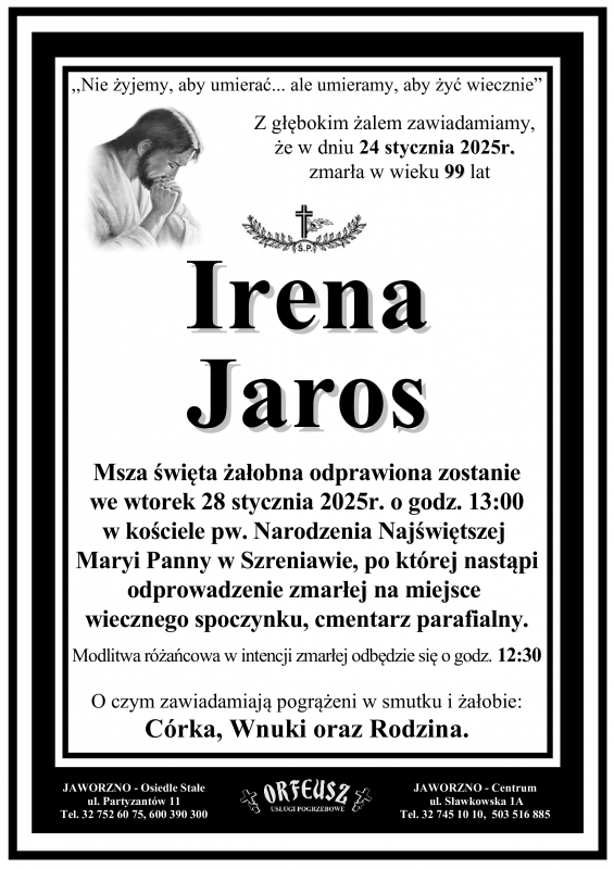IRENA JAROS