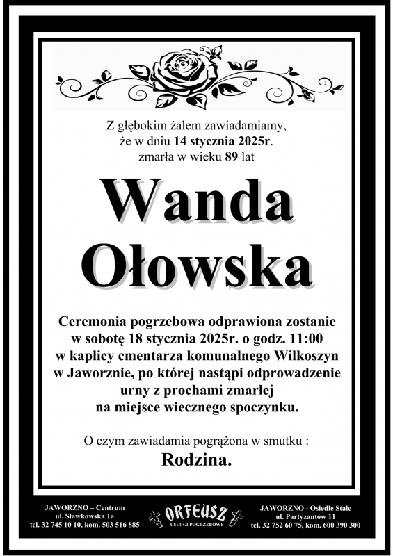 WANDA OŁOWSKA