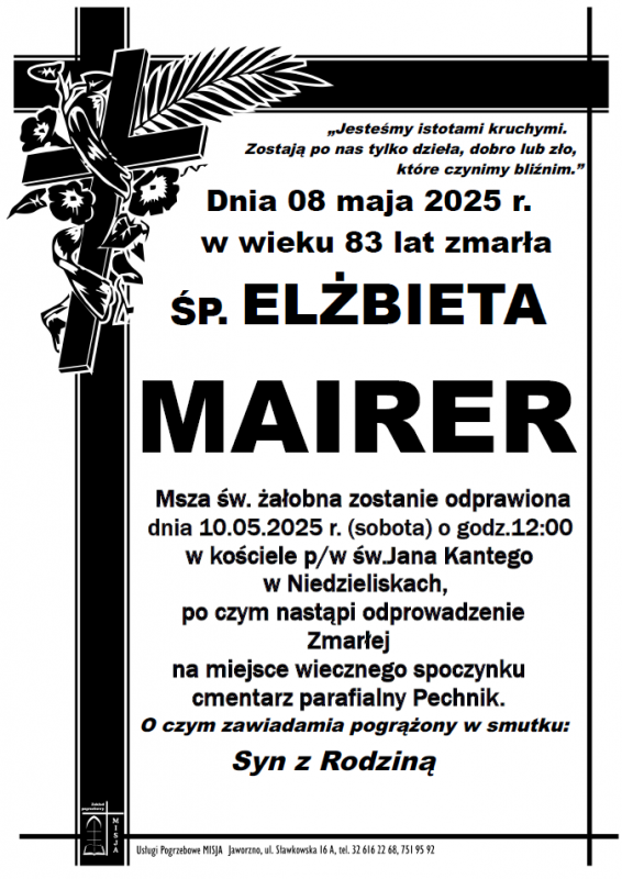 ELŻBIETA MAIRER