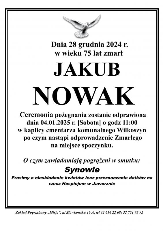 JAKUB NOWAK