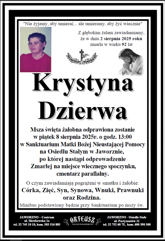 KRYSTYNA DZIERWA