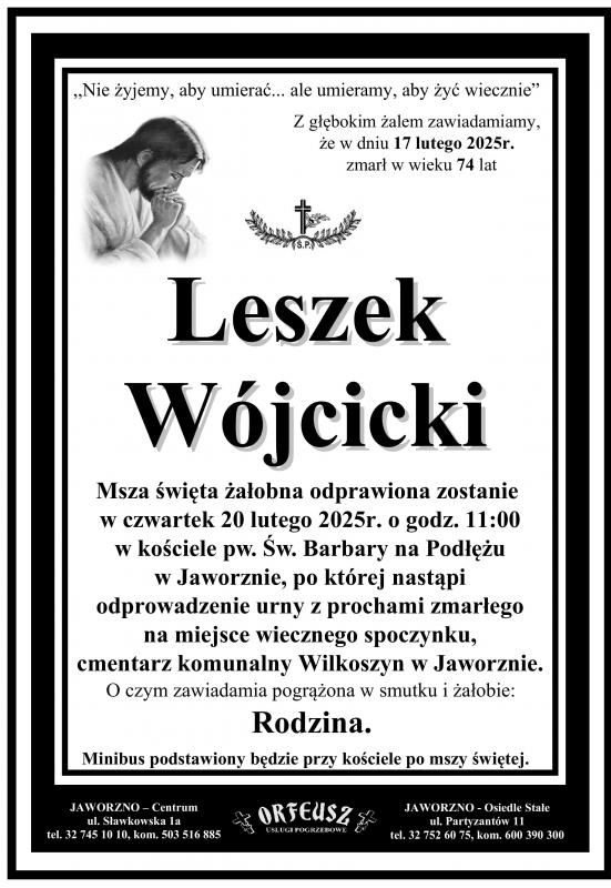 LESZEK WÓJCICKI
